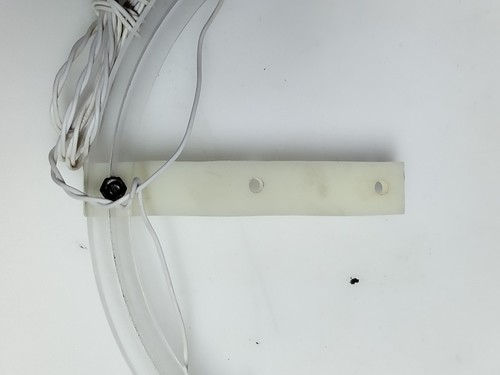 CORONCINA DECORATIVA DIAMETRO 16 LUMINOSA LUCE PISELLINI SACRA ELETTRICA - Foto 6 di 8