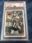 2004 Topps Total Team Checklists #TTC19 Tom Brady PSA 8 2018