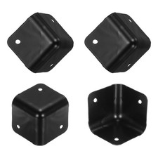 4 Pcs Speaker Cabinet Corners Protector 48x48x48mm Metal Guard Wrap Angle