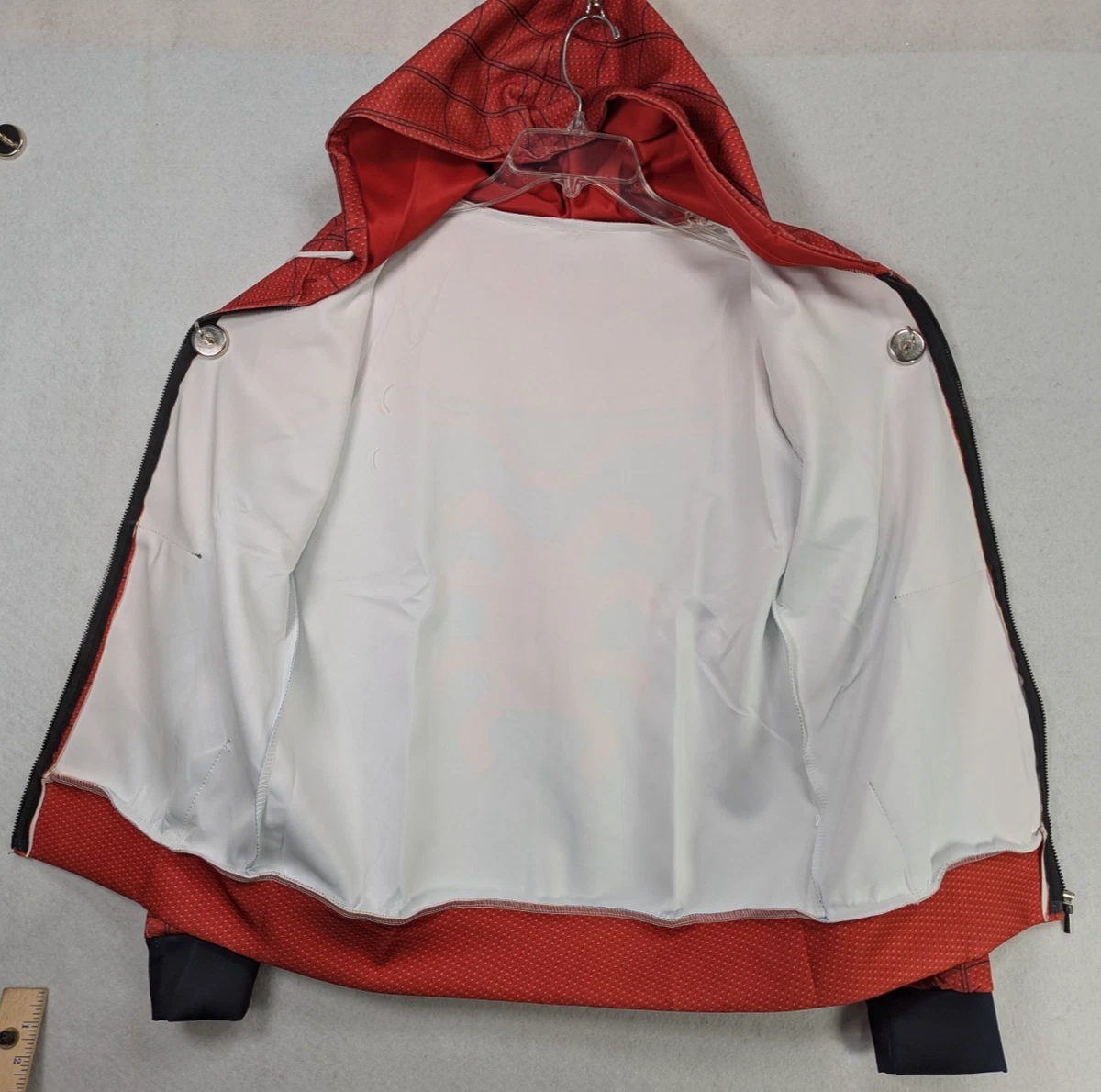 Película Marvel Spiderman - Sudadera con capucha y cremallera - Talla S