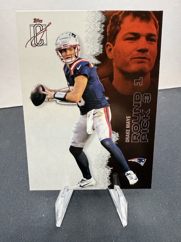 💥2025 Topps Signature Class Drake Maye New England Patriots