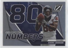 2022 Panini Zenith Behind The Numbers Andre Johnson #BN-AJ HOF v6g