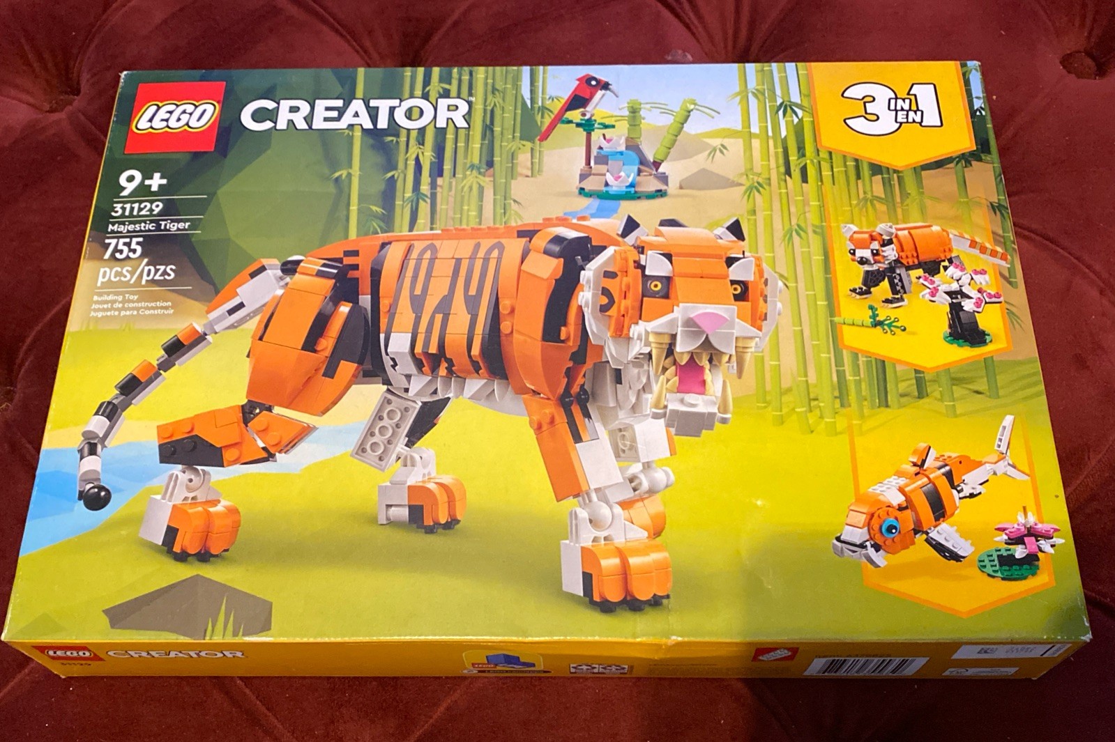 LEGO CREATOR 3 in 1: Majestic Tiger 31129 NEW in Box, Sealed!!!