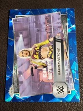 2025 Topps Chrome WWE SAPPHIRE EDITION #110 Karmen Petrovic