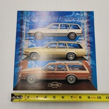 1982 Chevrolet Caprice Impala Malibu Cavalier Wagons Gm Dealer Sales Brochure