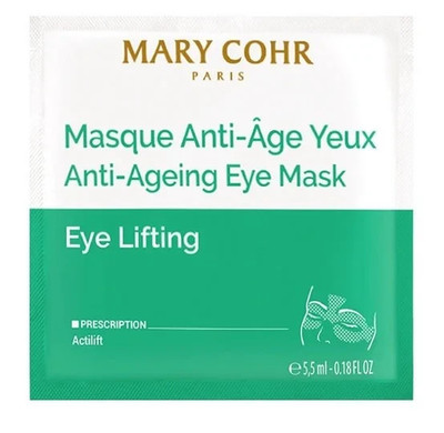 Masque Tissu Anti-âge Pour Les Yeux Mary Cohr – 5,5 Ml – Hydratation Et Lifting – Neuf Sous Emballage
