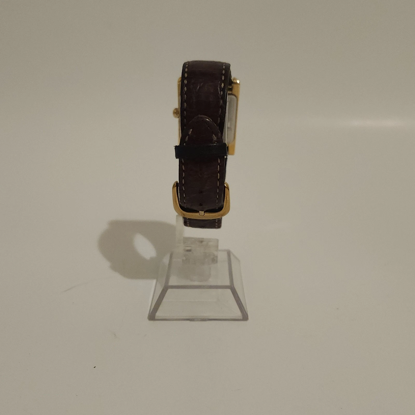 Orologio Coach Donna Swiss Made Tank Cinturino Pelle Tono Oro W503A LEGGERE BENE