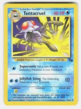 Pokemon TCG Tentacruel Fossil 44/62 Uncommon LP on eBay