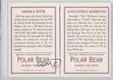 2003 Topps 205 Triple Folders Polar Bear Back Derek Jeter Alex Rodriguez HOF fm0