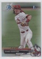 2017 Bowman Draft Chrome Refractor Kramer Robertson #BDC-161 6tw