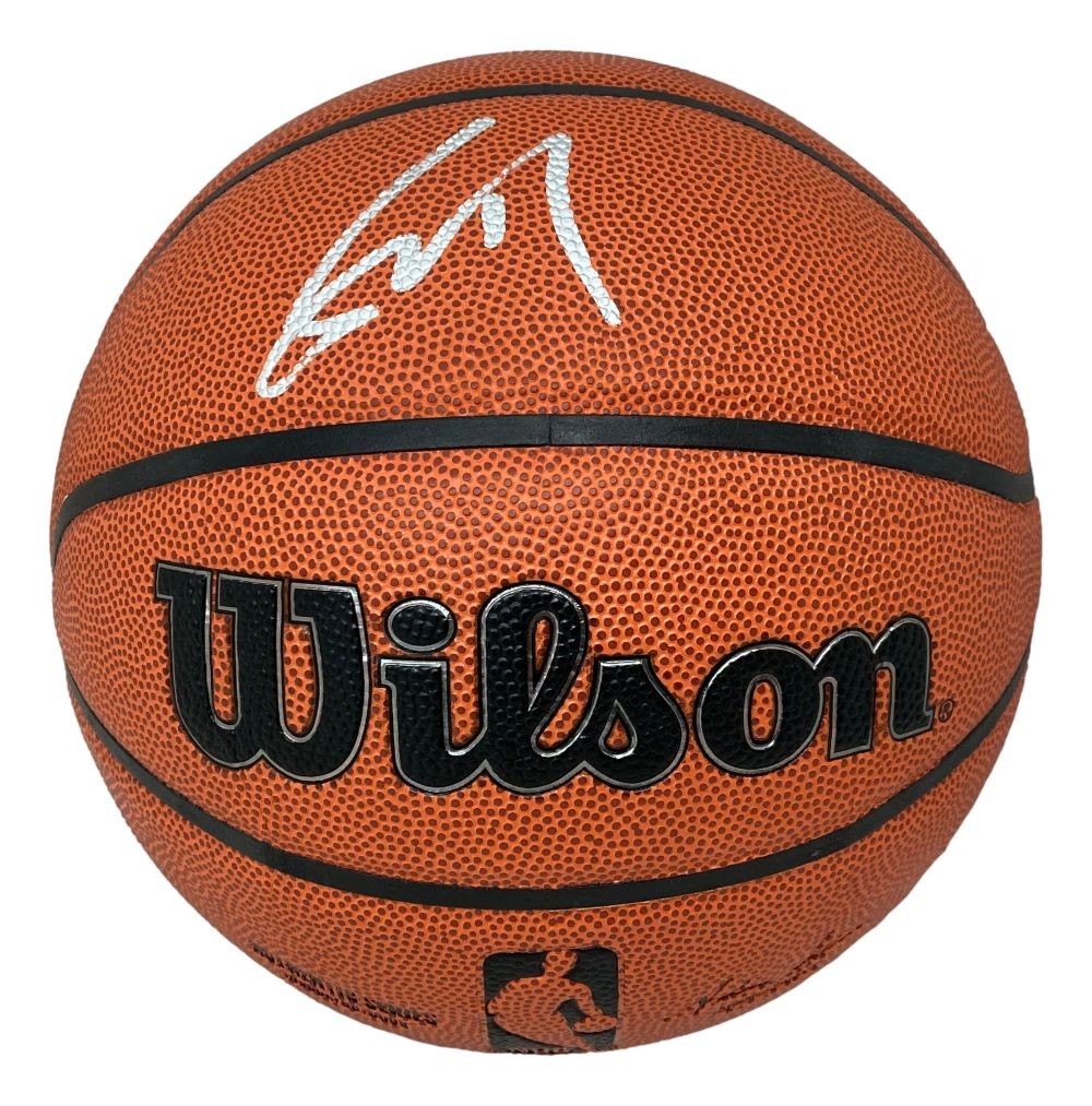 Yao Ming Autographed Signed Houston Rockets Wilson NBA I/O Basketball BAS 