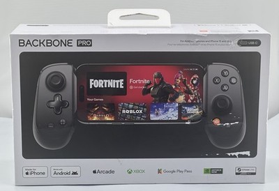 Backbone Pro BB-N1 Black Bluetooth Mobile Game Controller for Android & iPhone