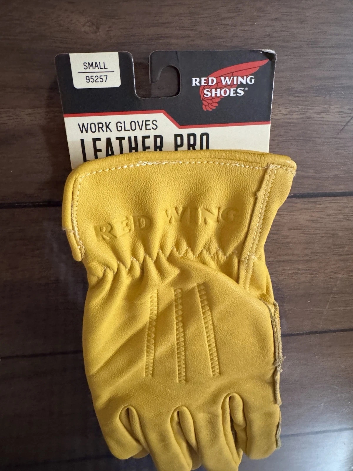 Leather Gloves Red Wing Men's Size Small