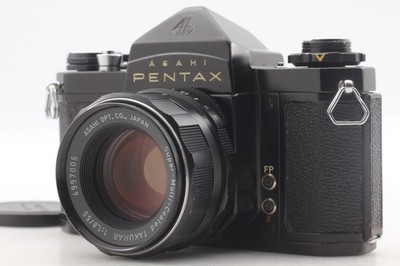 *Very Rare* [Optics MINT] Pentax SV Black SLR + SMC Takumar 55mm f1.8 Lens JAPAN