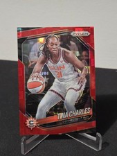 2025 Panini Prizm WNBA Tina Charles #3 Red Pandora /199 Costco Exclusive