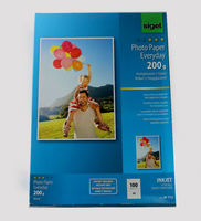 Sigel Fotopapier IP712 Din A4 HochgläNzend 200Gm² 100 Blatt