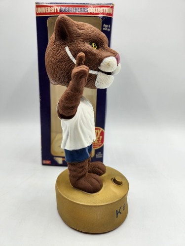 University of Kentucky UK Wildcats Bobblehead Scratch Mascot Free Shipping READ - Picture 7 of 15