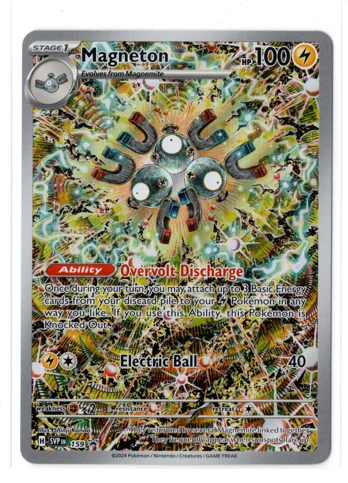 Magneton 159 Sv: Scarlet & Violet Promo Cards Holo NM Pack Fresh
