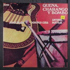 ANTONIO PANTOJA: quena, charango y bombo TONODISC 12" LP 33 RPM Uruguay