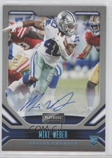 2019 Panini Playbook Rookies Signatures Platinum 43/75 Mike Weber #190 Auto 0jd0