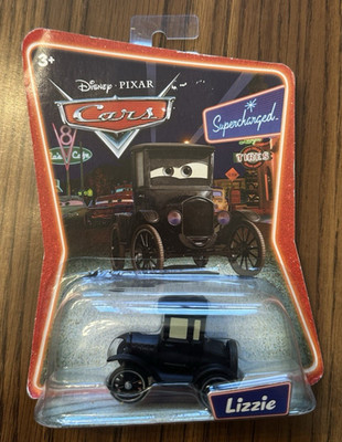 NEW Factory Sealed 2006 Disney Pixar Cars Supercharged Lizzie L5256 Mattel