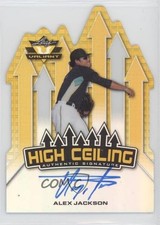 2014 Leaf Valiant High Ceiling Yellow Prismatic 5/5 Alex Jackson Auto 0s3