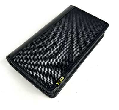New! Genuine TUMI Alpha Reflective Ballistic Nylon Travel Wallet