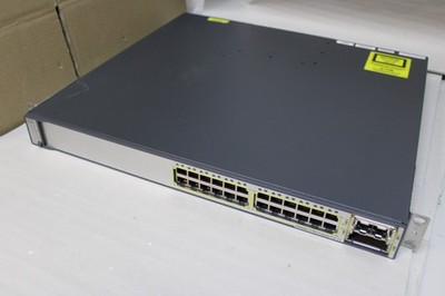 Cisco Catalyst 3750-E Series POE-24  WS-C3750E-24PD  24-Port  Managed Switch