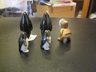 Vintage Hagen- Renaker Penguins Lot Of 4 and 1 Eskimo — photo 3