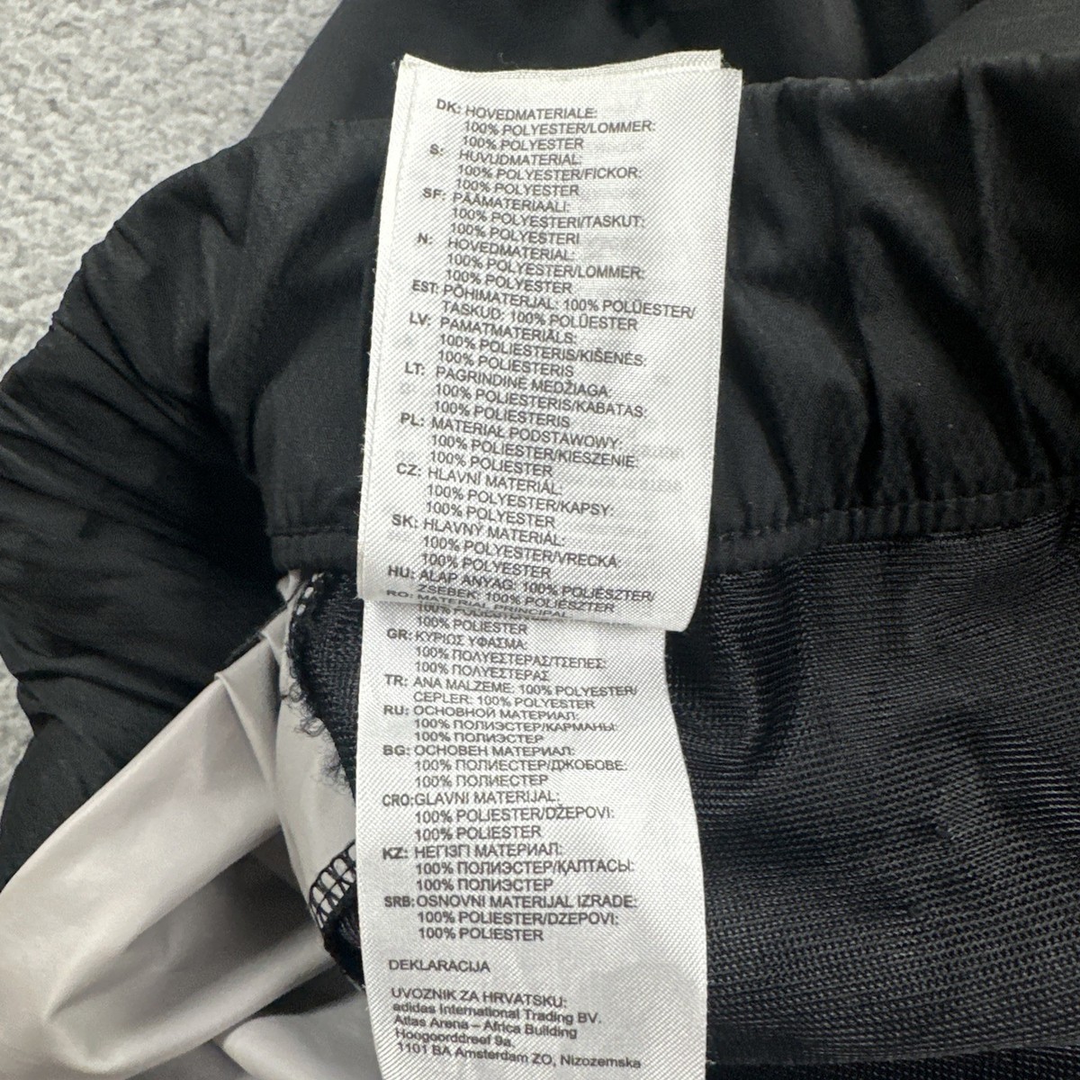Adidas Golf Climastorm Provisional Rain Pants Men XL Black Windproof CY7445 View 4