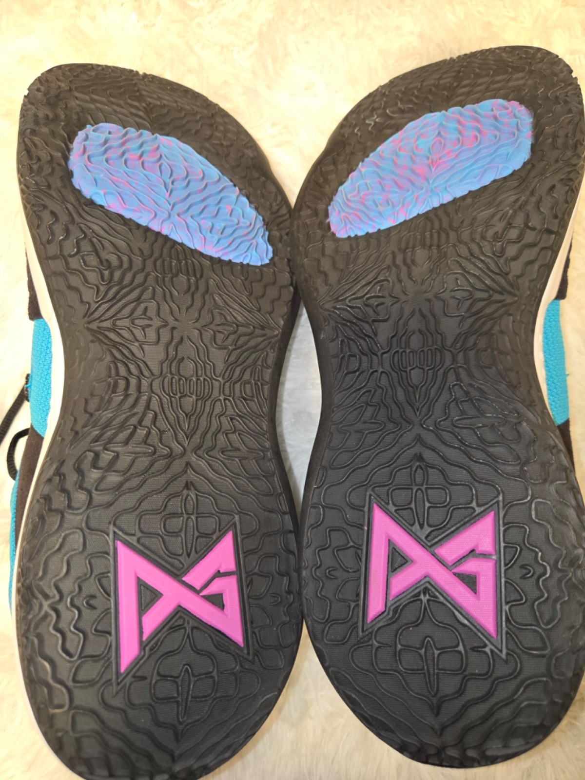 Men tennis shoes blue Nike size 17 thumbnail 4