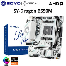 Monarch Dragon AMD B550M Gaming Motherboard USB3.2 M.2 Nvme Sata3 Supports R5 36