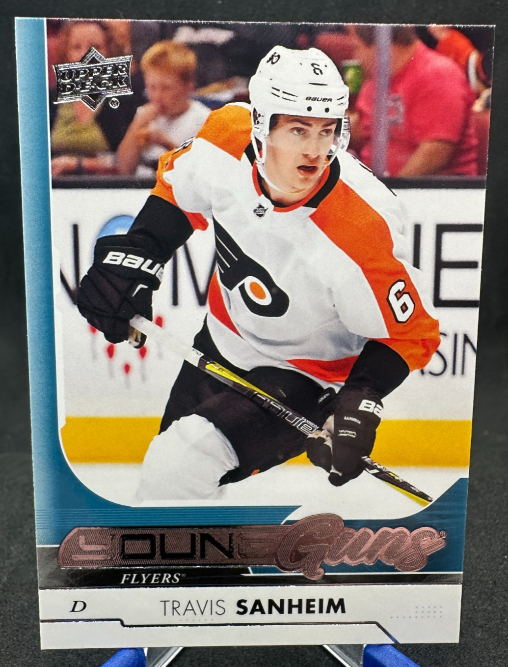 2017-18 Upper Deck Young Guns #214 Travis Sanheim RC Rookie
