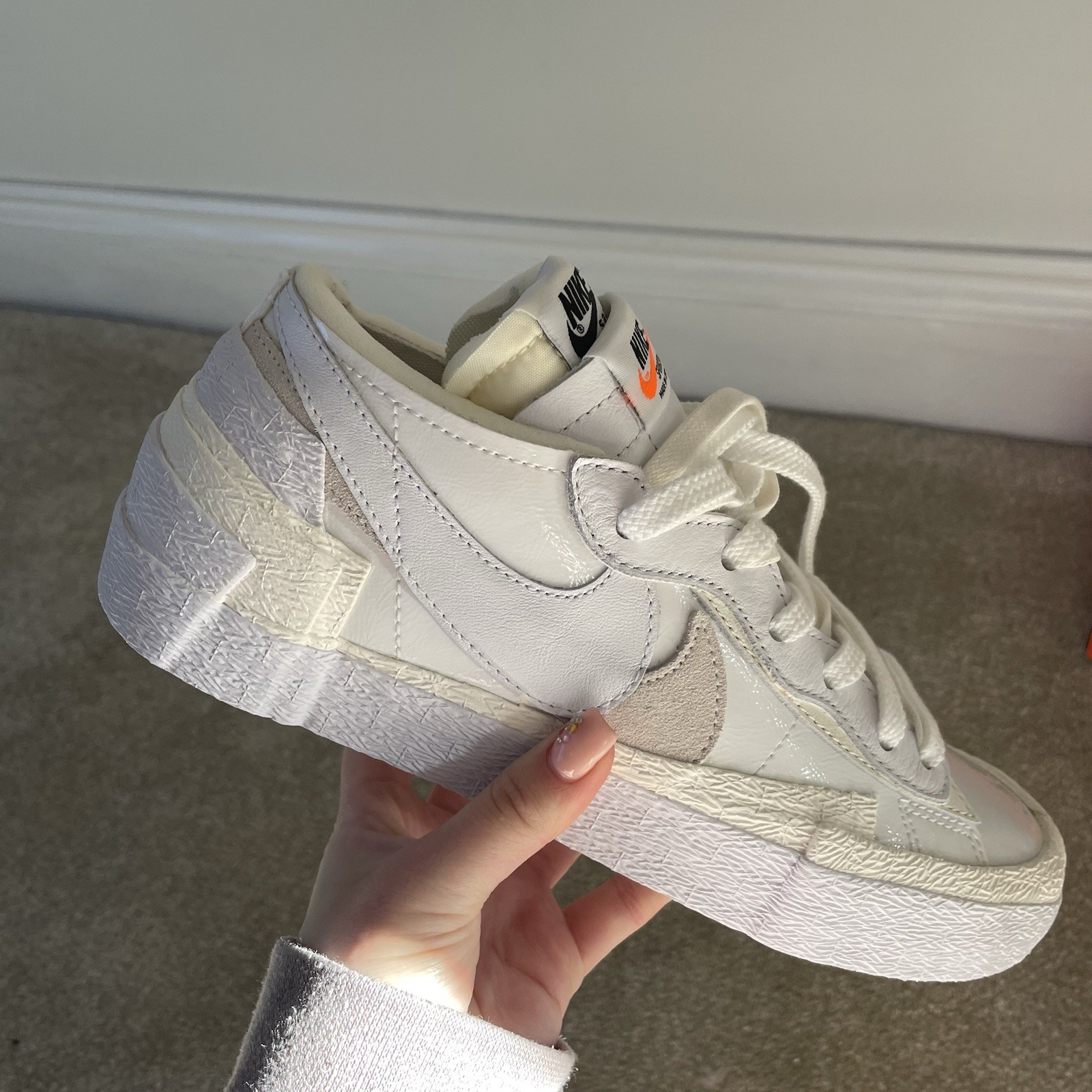 SACAI X NIKE blazer basso nike x sacai