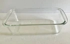 Vintage PYREX 215-B 2 QT Glass Baking Dish Clear Loaf Pan 9×5×3
