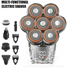 New Magnetic Seven-Leaf Head Multi-Functional Shaver Set