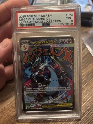 2025 POKEMON MEP PROMO ULTRA-PREMIUM COLLECTION #023 MEGA CHARIZARD X EX