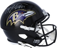 Mark Andrews Baltimore Ravens Autographed Riddell Speed Replica Helmet