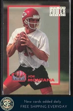 Joe Montana 1993 Pro Set Power Power Moves #PM10 Kansas City Chiefs