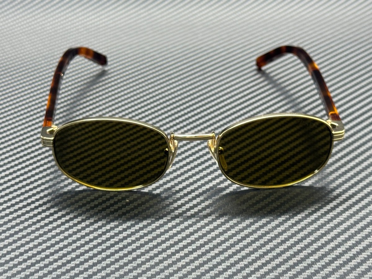 PRADA PR B53S 5AK09Z Gold Brown Women's 52 mm Sunglasses | eBay