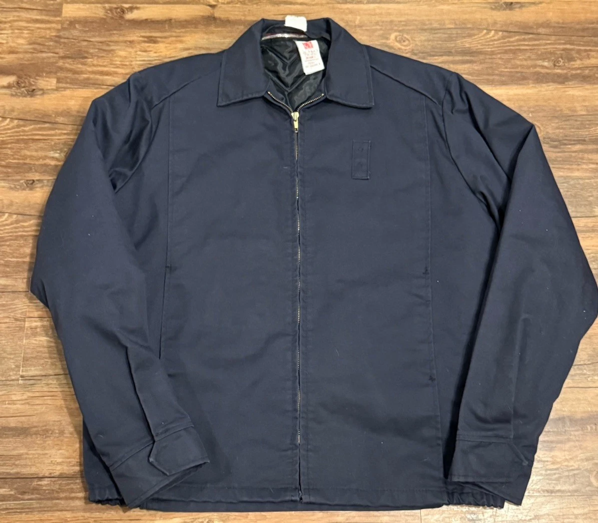 VTG 1970s Lion Uniform Work Jacket Talon Zip Size 40/42 Medium Zip Out Lining!