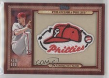 2011 Topps Blaster Box Throwback Manufactured Series 2 Cliff Lee Patch 1me2