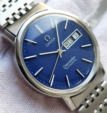 OMEGA SEAMASTER AUTOMATIC CAL1022 DAY&DATE BLUE DIAL MEN'S WATCH 11