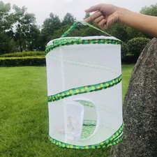 Boîte d'incubateur d'élevage de sauterelles Cage d'habitat de papillon filet