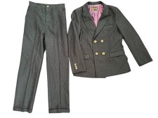 Girls Luobo Bei Bei Pant Suit with Blazer Jacket Size 9Y