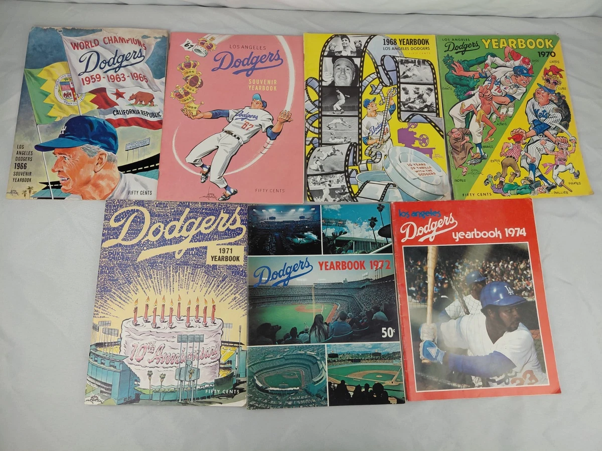 Los Angeles Dodgers Baseball Vintage Yearbooks for sale | eBay
