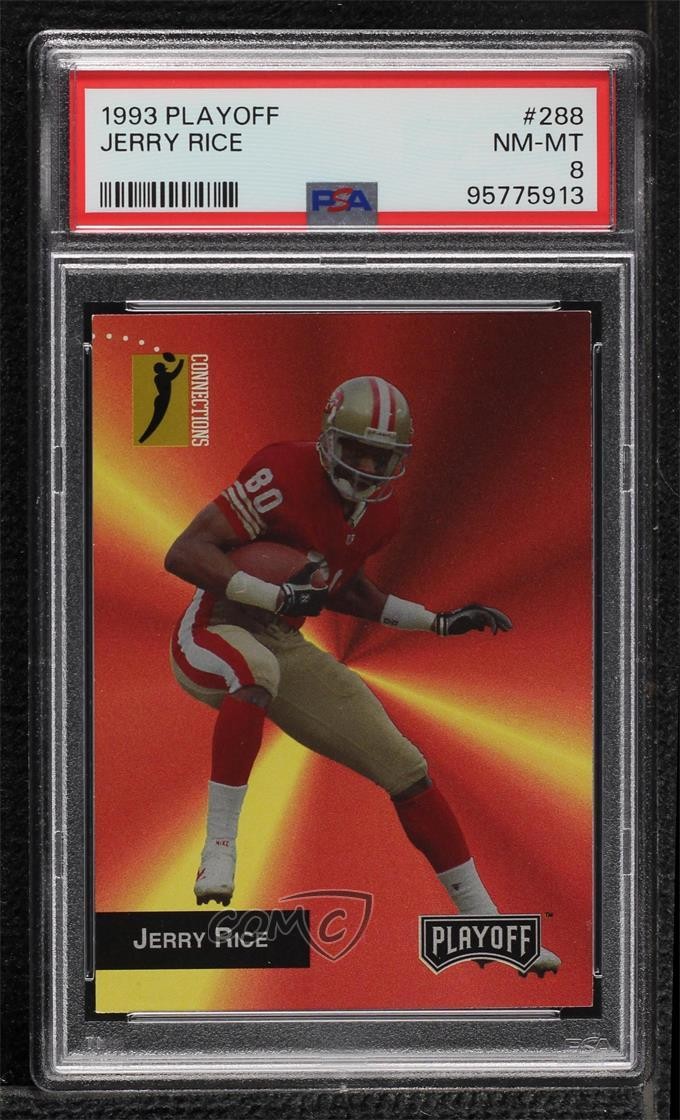 1993 Playoff Jerry Rice #288 HOF 0e2x