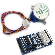 DC5V 28BYJ-48 Stepper Motor with ULN2003 Drive Boards Blue Compatible with Ar...