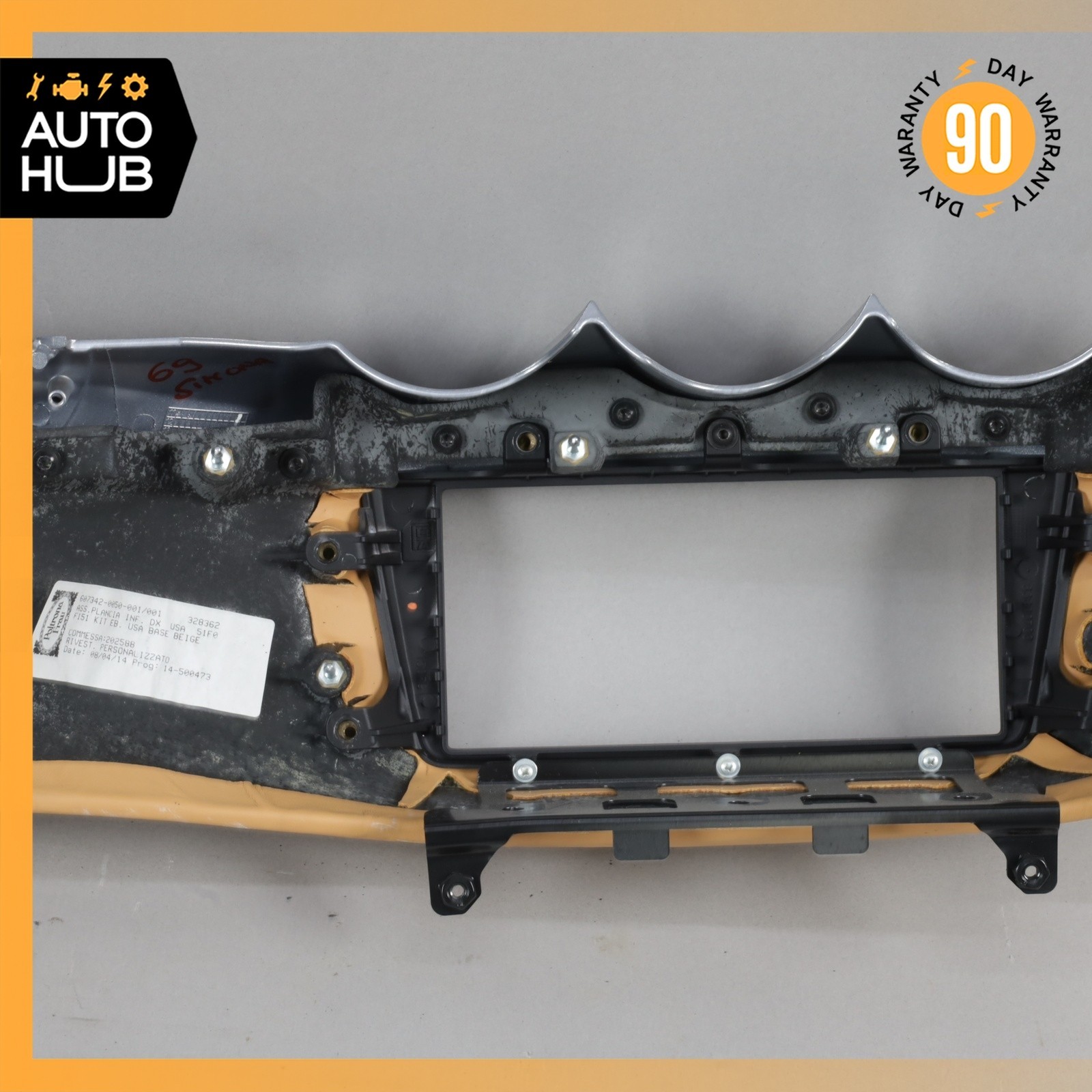 11-16 Ferrari FF F151 Center Dashboard Dash Cover Panel Trim OEM 26k
