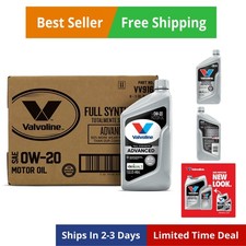 SAE 0W-20 Motor Oil 1 QT, Case of 6 65.99 per gallon